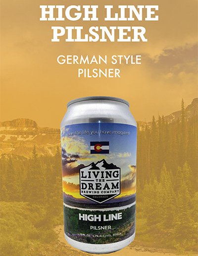 High Line Pils in can
