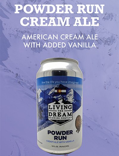 owder Run Vanilla Cream Ale in a can
